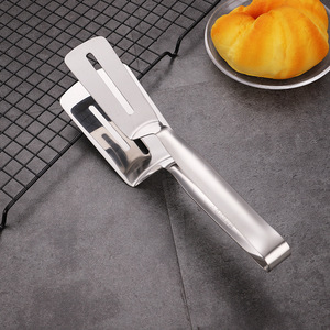 Stainless Steel Meat Tongs Heavy Duty Oven Safe For <b>Grilling</b> Cooking Baking <b>Pan</b> Frying Food <b>Handling</b> Utensil 1 Piece A4275 - Product Image 5