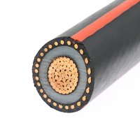 Câble concentrique conducteur en cuivre 15kV 2/0AWG