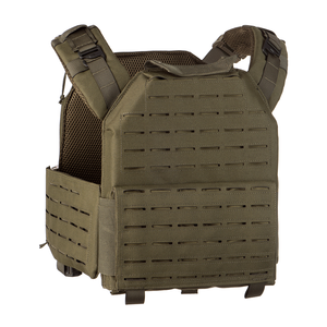 Tactico Plate Carrier Gilet <span class=keywords><strong>taupe</strong></span> tactique Système Molle découpé au laser de combat à dégagement rapide - Product Image 3