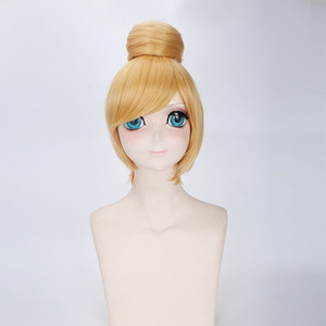 Peluca <span class=keywords><strong>de</strong></span> Cosplay <span class=keywords><strong>de</strong></span> la Princesa Desni, Estilo Hada Tinker Bell, Peluca <span class=keywords><strong>de</strong></span> Anime 386 - Product Image 2