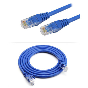 Blue Cat6 Ethernet <b>Cable</b> 30M PVC Jacket Pure Copper Conductor Computer Network <b>Cable</b> - Product Image 1