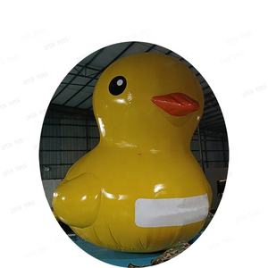 Canard <span class=keywords><strong>gonflable</strong></span> géant jaune flottant commercial, ballon publicitaire, jouet, bouée, utilisation en piscine, en mer, taille et couleur personnalisables, pompe électrique - Product Image 5