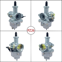 Carburateur de moto PZ26 pour Honda CB125 XL125S TRX250 250EX CRF100 XR100 XR200 ATV Dirt Bike