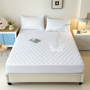<span class=keywords><strong>Protector</strong></span> de Colchón Acolchado Impermeable, Cubre Colchón Ajustable, Cubre Colchón Individual de TPU Anti-Derrames para Hogar y Hotel - Product Image 1