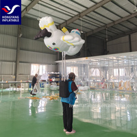 Model Figur Balon Tiup Kartun untuk Iklan Luar Ruang