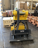 Compacteur vibrant hydraulique MONDE durable pour excavatrice, idéal pour la construction routière
