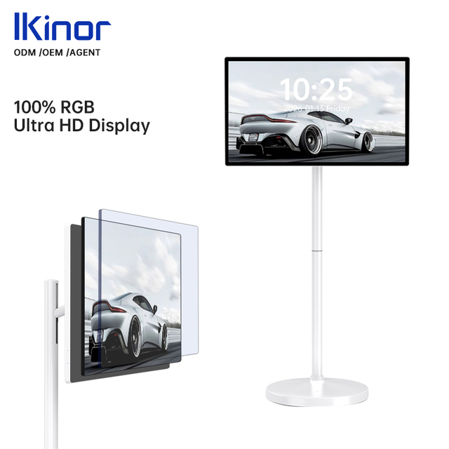 Wireless Smart Portable 21.5 Inch Touch Screen LCD TV Tablet with Full HD 1080p 40-75Hz Refresh Rate Android Interact Wheel