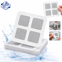 Pegatinas de filtro para desagüe de suelo, cubierta de malla de tamaño personalizado para ducha de baño y desagüe de lavabo
