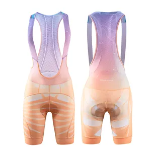 Wholesale Bike Summer Padded Cycling Bib Shorts Women Wear Cycling Clothing Quick Dry Cycle Shorts For Girls