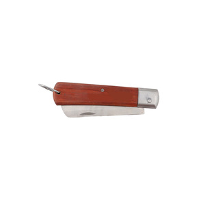 Hufeng Folding Knife Wooden Handle Carbon Steel Sheepsfoot Blade 10 Inch Multi Functional Electrician Tool - Product Image 1