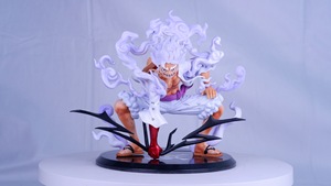 กางเกงสควอทซ์อะนิเมะ Helios 001 5th เกียร์ Nika <span class=keywords><strong>Luffy</strong></span> สีแดงและสีขาว - Product Image 4