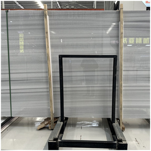 Dalles de marbre blanc Marmara à veines grises droites pour la construction écologique de cuisines et de villas, carreaux de sol et escaliers. - Product Image 2