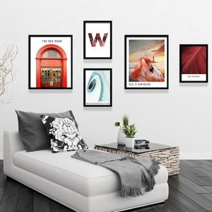 Replacement Picture Frame <strong>Wall</strong> Hanging Tabs Picture Frame Removable <strong>Double</strong> Side Tape Hook And <strong>Loop</strong> Strips - Product Image 2
