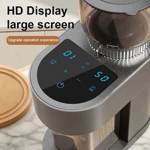 เครื่องบดเมล็ดกาแฟอัจฉริยะรุ่นใหม่ ขนาด 51/58 มม. ระดับมืออาชีพ 110V 220V เครื่องบดกาแฟเอสเพรสโซเชิงพาณิชย์สำหรับใช้ในบ้าน - Product Image 5