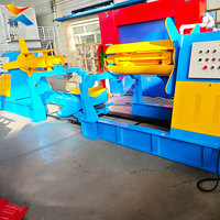 Dérouleur hydraulique automatique Xinnuo pour bobines d'acier, capacité 5T 10T, pour ligne de formage à froid