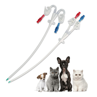 Kit de cathéter à double lumen pour hémodialyse vétérinaire Offre Spéciale cathéter de dialyse à triple lumen fiable médical temporaire