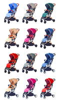 Poussette de voyage pour nouveau-né, chariot pour bébé, poussette de luxe en alliage d'aluminium, pliage facile, ultra-légère, porte-bébés