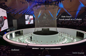 3Dホログラフィックプロジェクションスクリーン中国プロフェッショナルホログラムメッシュスクリーン高品質透明ホロガーゼ - Product Image 2