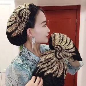 YASEEN 2025 Nuevo Pañuelo Islámico Bordado con Borlas - Gorro Hecho a Mano para Mujeres Musulmanas - Product Image 3