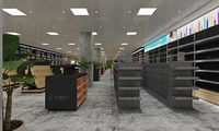 Meuble de présentation pour papeterie et bibliothèque, présentoir de magasin de papeterie, étagère de bibliothèque, mobilier de présentation