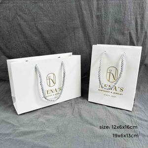 Bolsa de papel grande para compras, con logo personalizado, extra grande, gigante, para regalo, para empaque de marca minorista - Product Image 2
