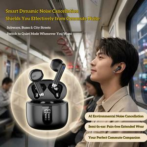 OTHC 050A Digitaal Display True Wireless 5.3 In-Ear TWS Oordopjes met Oproepruisonderdrukking en Stereogeluid, 3-5 uur - Product Image 3