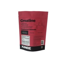 Feuille d'aluminium à impression personnalisée Poudre de complément d'autoclave Poudre de médecine Pochette debout mate Sac d'emballage de capsule de thermoscellage en plastique