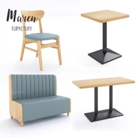Mobilier de restaurant pour pizzeria et café : tables et chaises en bois, ensembles de mobilier pour café, canapés et banquettes de restaurant