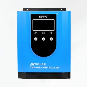 High efficiency intelligent manual 12v 24v 36v 48v 10a 20a 30a 40a 50a 60a 80a 100a pcb mppt solar charge controller