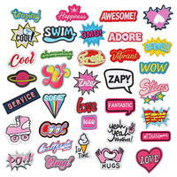Patchs brodés personnalisés, patchs brodés 3D pour vêtements, patch brodé