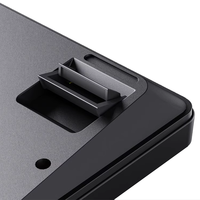 Nouveau clavier de jeu filaire RGB à 99 touches, avec interface USB-C, rétroéclairage complet N-Key Rollover, touches dégradées imprimées latéralement, bouton rotatif ergonomique