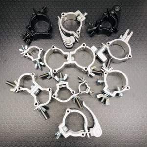 Abrazaderas de haz autoblocantes de fácil bloqueo, abrazaderas de haz de 20mm, 30mm, 40mm, 50mm, 60mm, 1 pulgada, 2 pulgadas, medio acoplador, MINI JR, abrazaderas de iluminación giratorias - Product Image 2