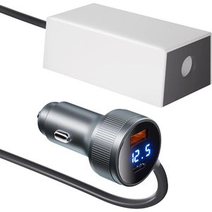 Convertisseur de chargeur de voiture Starlink Mini 3 en 1 avec affichage de la tension LED, entrée 12-36V, sortie 36V 1.67A, adaptateur d'alimentation Starlink Mini 12V - Product Image 1