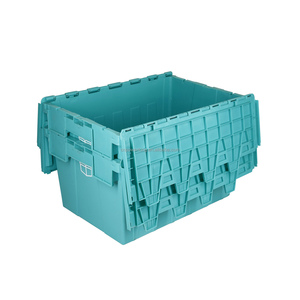 Heavy Duty Logistic Warehouse <strong>Plastic</strong> <strong>Stack</strong> and Nestable Storage Tote <strong>Box</strong> for Wholesale - Product Image 3
