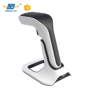 Handheld 1D 2D Barcode <span class=keywords><strong>Scanner</strong></span> Drahtloser 2.4G Bluetooth Barcode <span class=keywords><strong>Scanner</strong></span> PDF417 <span class=keywords><strong>Scanner</strong></span> mit Ladestation - Product Image 5