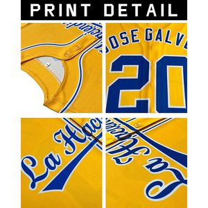 Custom Baseball Jersey Printed Personalized Button Down <b>Tshirt</b> For Men Women Kids 100% Cotton Heat Transfer Printing - Product Image 3