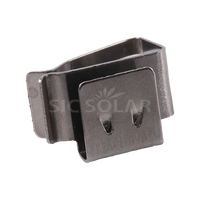 Attaches de câbles à prix d'usine, clips de câbles pour panneaux solaires, clips de câbles en acier inoxydable pour fixations solaires