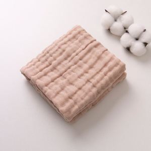 Toalla de Baño Facial para Bebé de 6 Capas de Algodón, Paño de Regurgitación Liso de Alta Densidad, 25*50cm, Extra Absorbente y Suave - Product Image 5
