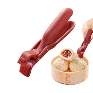 Pinza de silicona antideslizante y anti-quemaduras para platos, cuencos, ollas y sartenes, accesorio de cocina para horno - Product Image 1