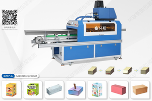 Tốc độ cao PLC gấp Snap khóa dưới tự động khóa hộp tuck End carton trường hợp máy làm - Product Image 2