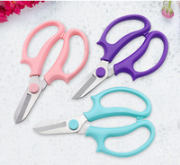 Ciseaux de jardinage domestique, outils à main, sécateurs pour la cueillette des fruits, emballage en boîte, emballage sous blister, emballage en vrac, bleu, violet, rose, vert