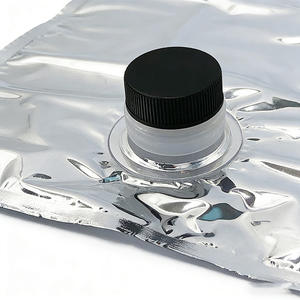 Bolsa de embalaje VMPET de grado alimenticio de 96 oz, bolsa resellable con sellado térmico, bolsa en caja con tapa de rosca BIB para café y jugo - Product Image 2