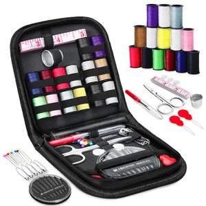 Kit de couture miniature DIY pour travaux manuels avec accessoires de couture circulaires en plastique pour projets de bricolage, emballé dans un sac - Product Image 5