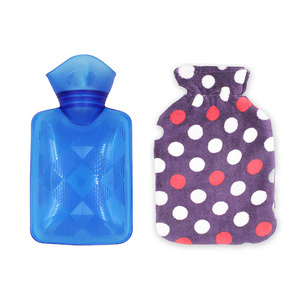 <span class=keywords><strong>Bouillotte</strong></span> en forme de <span class=keywords><strong>mini</strong></span> diamant avec housse en polaire, <span class=keywords><strong>bouillotte</strong></span> en PVC colorée pour se réchauffer les mains - Product Image 2