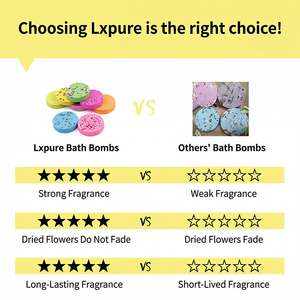 30 ensembles de kits de boules de <span class=keywords><strong>bain</strong></span> aux sels en 8 pièces, boîtes de boules moussantes, boules de <span class=keywords><strong>bain</strong></span> aux fleurs séchées. Vente en gros directement de l'usine. - Product Image 5