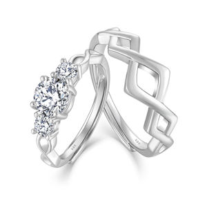 Best Top Selling High-Grade Luxury Gold Plated Filled Diamonds <b>Rings</b> Natural Stones Customization Bulk Supplies Unisex Occasions - Product Image 1