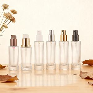 Botella de Vidrio Redonda y Gruesa de 10/15/20/30 ml para Loción/Perfume al por Mayor, con Serigrafía, Botella de Vidrio con Pulverizador/Bomba para Perfume y Crema - Product Image 3
