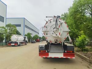 Camion d'aspiration à jet sous vide Sinotruk HOWO 4×2 15CBM de qualité supérieure, prix direct usine bas pour le dragage des boues et des fosses septiques - Product Image 6