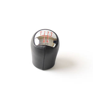 Pommeau de levier de vitesse en cuir pour Renault, 5 vitesses, 6 vitesses, transmission manuelle, conception ergonomique - Product Image 5