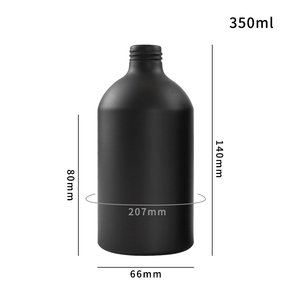 Groothandel Mat Zwart Aluminium Spuitfles 100Ml 250Ml 500Ml Capaciteit Pomp Sproeier Voor Shampoo Etherische Olie Parfum Lotion - Product Image 4